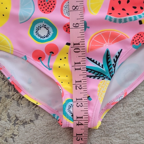 Kavkas Colorful Kids Swimwear with Fruit Print Size 4t - Picture 3 of 6